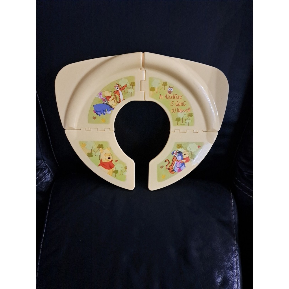 Disney‎ Winnie The Pooh Travel Potty Portable Foldable Kids Toilet Seat Cover